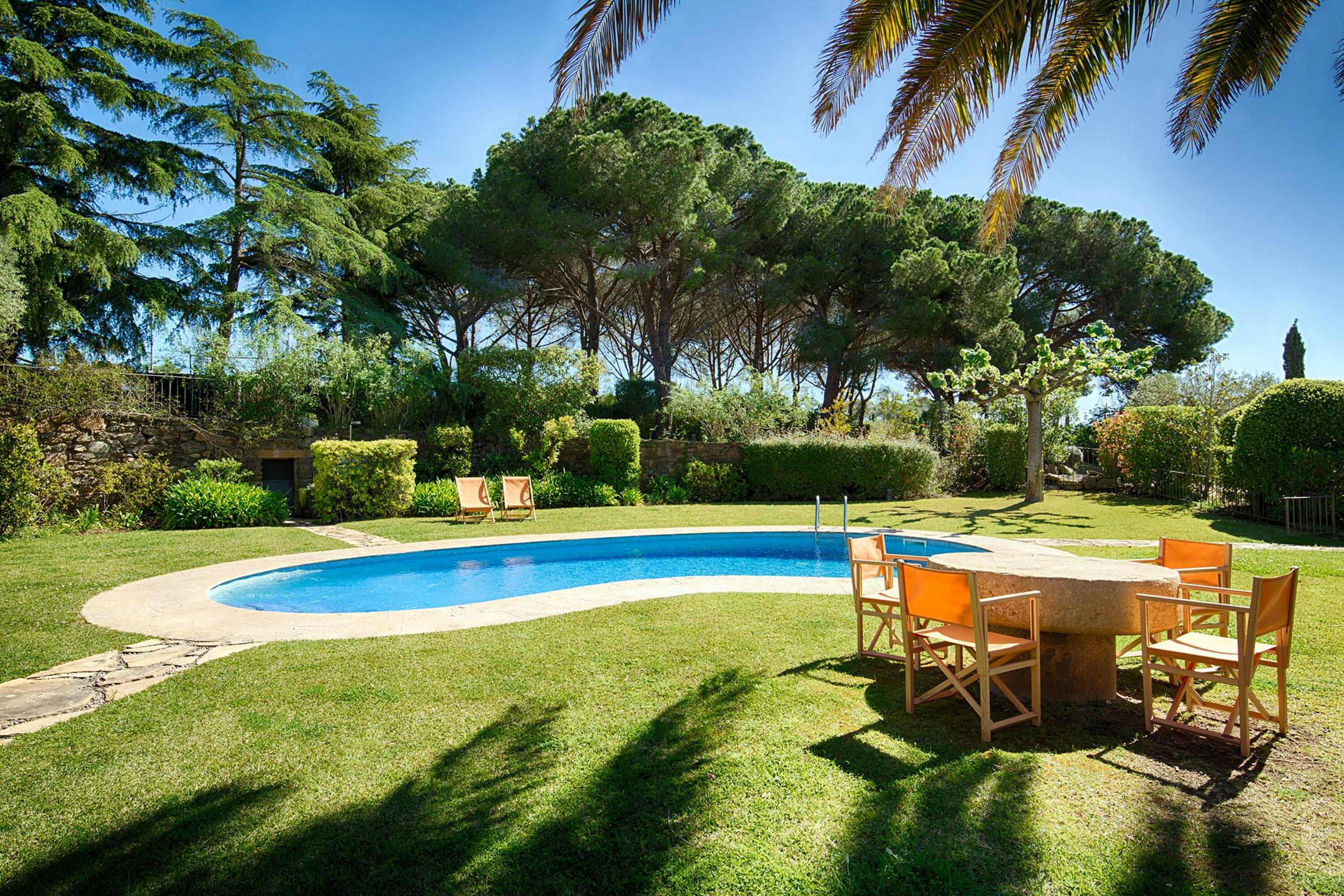 Mas Pagès Gran - Ruim appartement in de masia van een prachtig wijn in Palamos, Spanje voor 3 personen foto 11