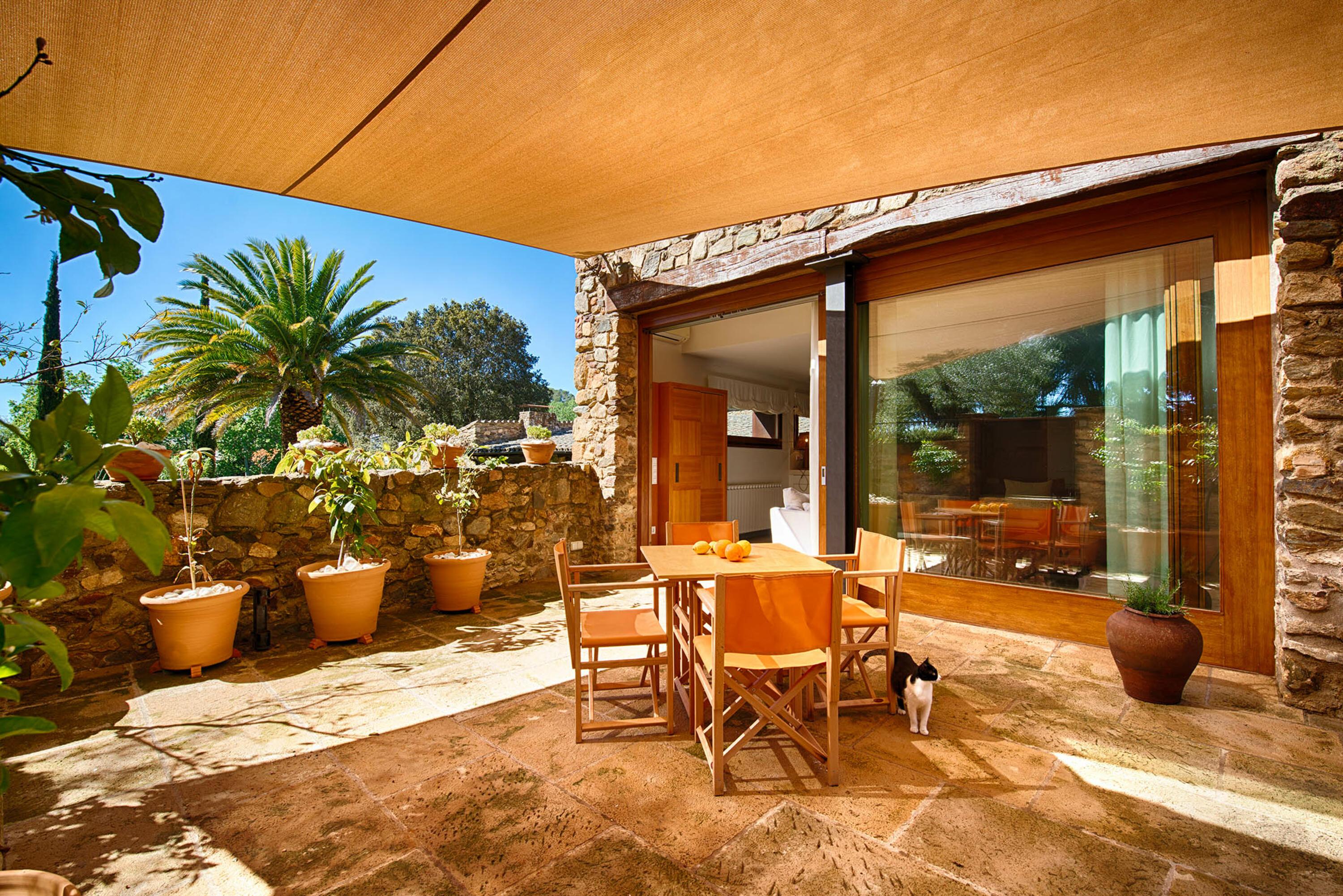 Mas Pagès Gran - Ruim appartement in de masia van een prachtig wijn in Palamos, Spanje voor 3 personen foto 16