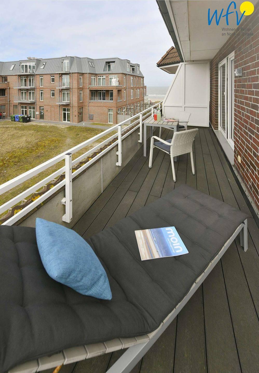 Vakantieappartement met 1 slaapkamer en balkon in Wangerooge, Duitsland voor 2 personen foto 20