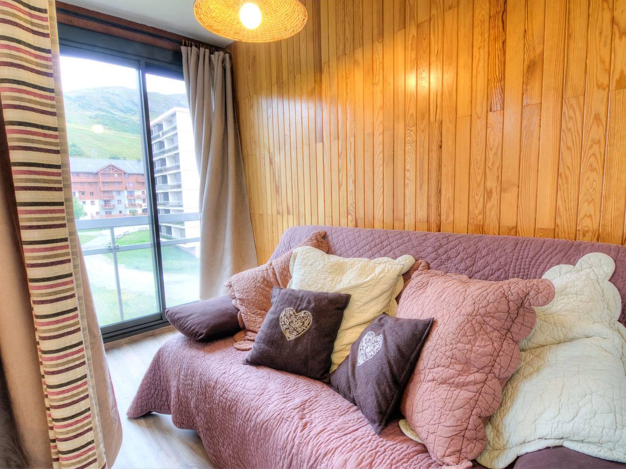 Vakantieappartement met 1 slaapkamer en balkon in La Toussuire, Fontcouverte-la Toussuire, Frankrijk voor 4 personen foto 5