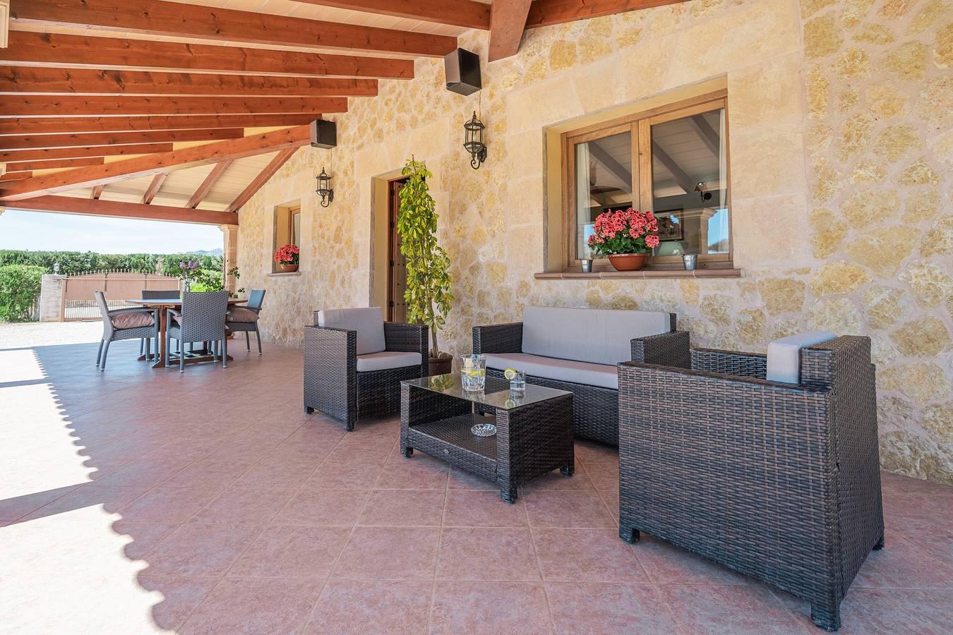 Traditionele villa met privézwembad, Wifi, tuin en terras in Pollença, Kust van Mallorca, Spanje voor 4 personen foto 19