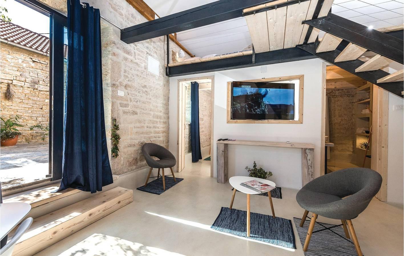 Gezellig appartement op 2 km van de kust – 150 m² met wifi, terras in Pridraga, Donji Karin, Kroatië voor 8 personen foto 20