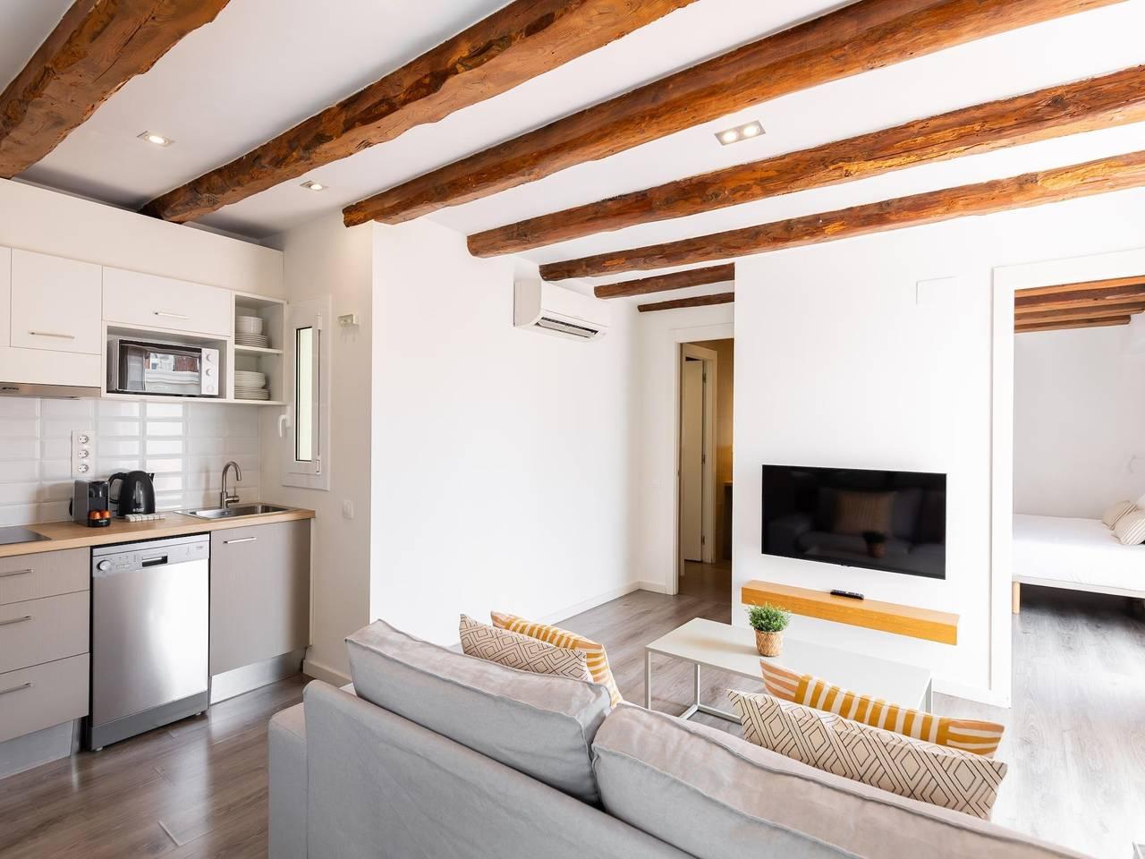 Vakantieappartement met airconditioning in Barcelona Centre, Barcelona, Spanje voor 4 personen foto 24