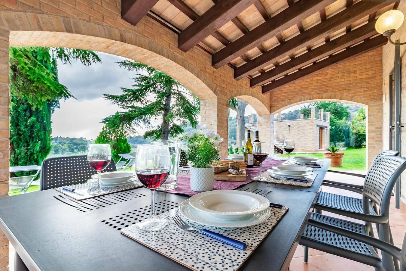 Villa met terras in Pesaro, Valle del Metauro, Italië voor 10 personen foto 21