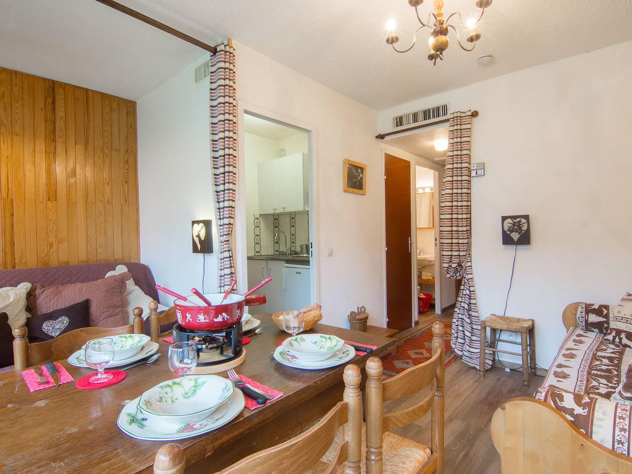 Vakantieappartement met 1 slaapkamer en balkon in La Toussuire, Fontcouverte-la Toussuire, Frankrijk voor 4 personen foto 7