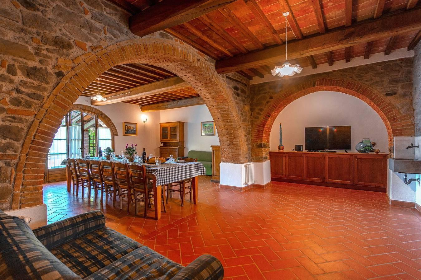 Villa Il Prato in Bucine (Gemeinde), Chianti, Italië voor 17 personen foto 24