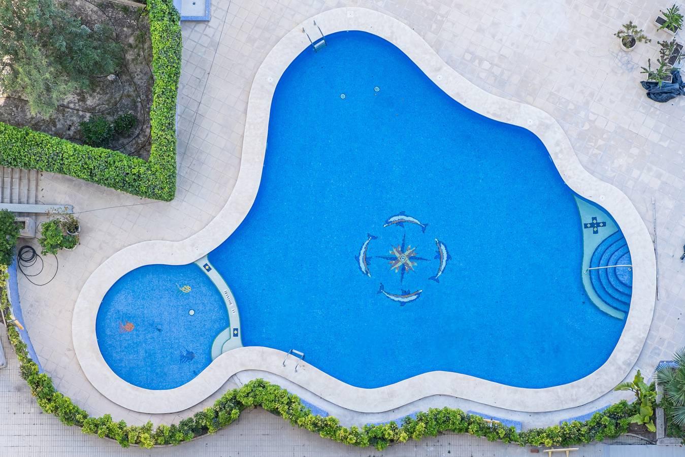 Vakantieappartement met zeezicht en zwembad in Benidorm, Costa Blanca, Spanje voor 4 personen foto 21
