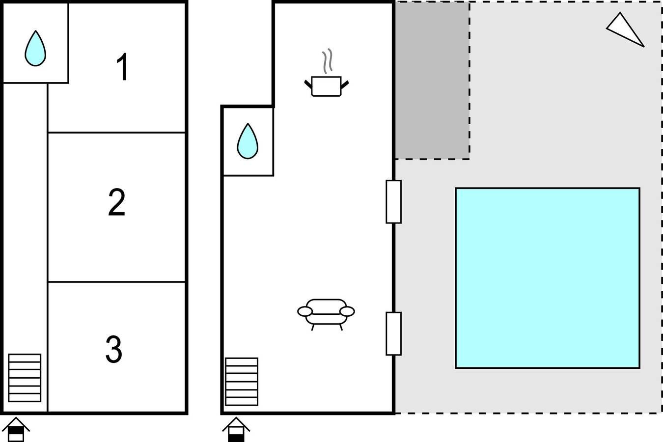 Roujan Oasis: garage van 100 m², zwembad, WiFi. in Roujan, Middellandse Zeekust (Frankrijk), Frankrijk voor 6 personen foto 22