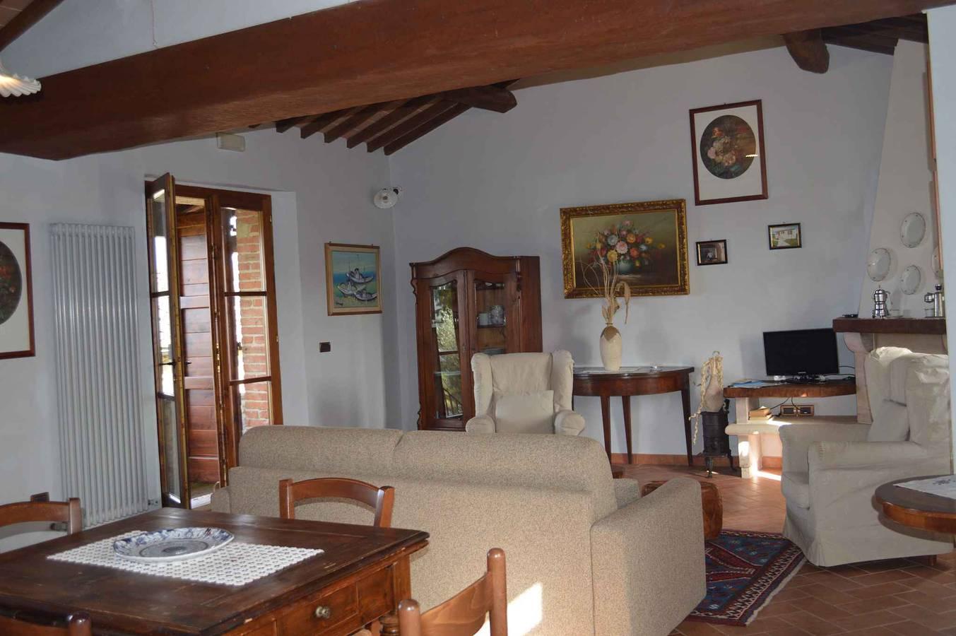 Vakantieappartement met zwembad en wifi in Asciano, Italië voor 4 personen foto 22