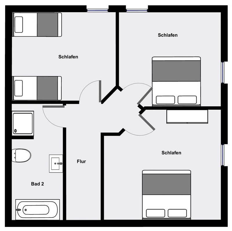 Vakantieappartement in Weser-Ems, Duitsland voor 6 personen foto 13