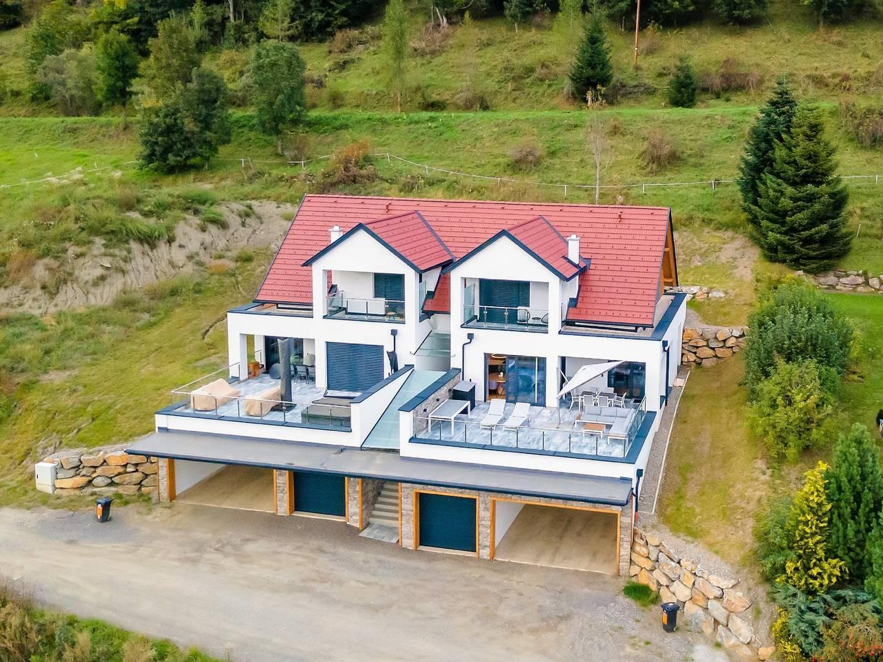 Prachtige Lodge met groot terras in St. Georgen ob Murau, Sankt Georgen am Kreischberg, Oostenrijk voor 10 personen foto 25