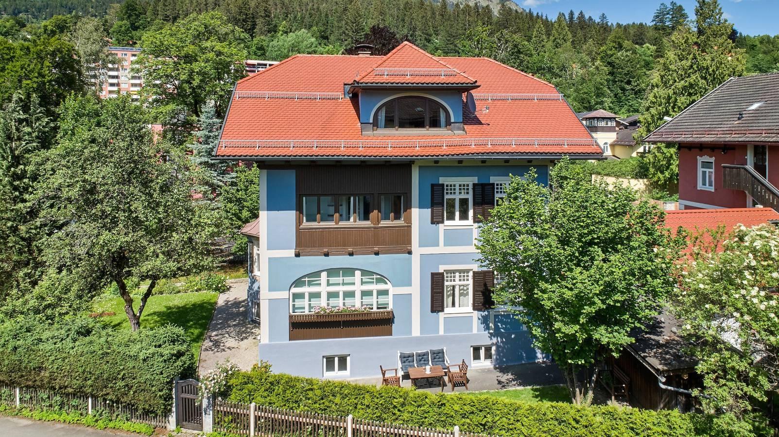 Appartement 'Fewo Im Blauen Haus Eg' met gedeelde in Garmisch-Partenkirchen, Beierse Alpen, Duitsland voor 4 personen foto 22