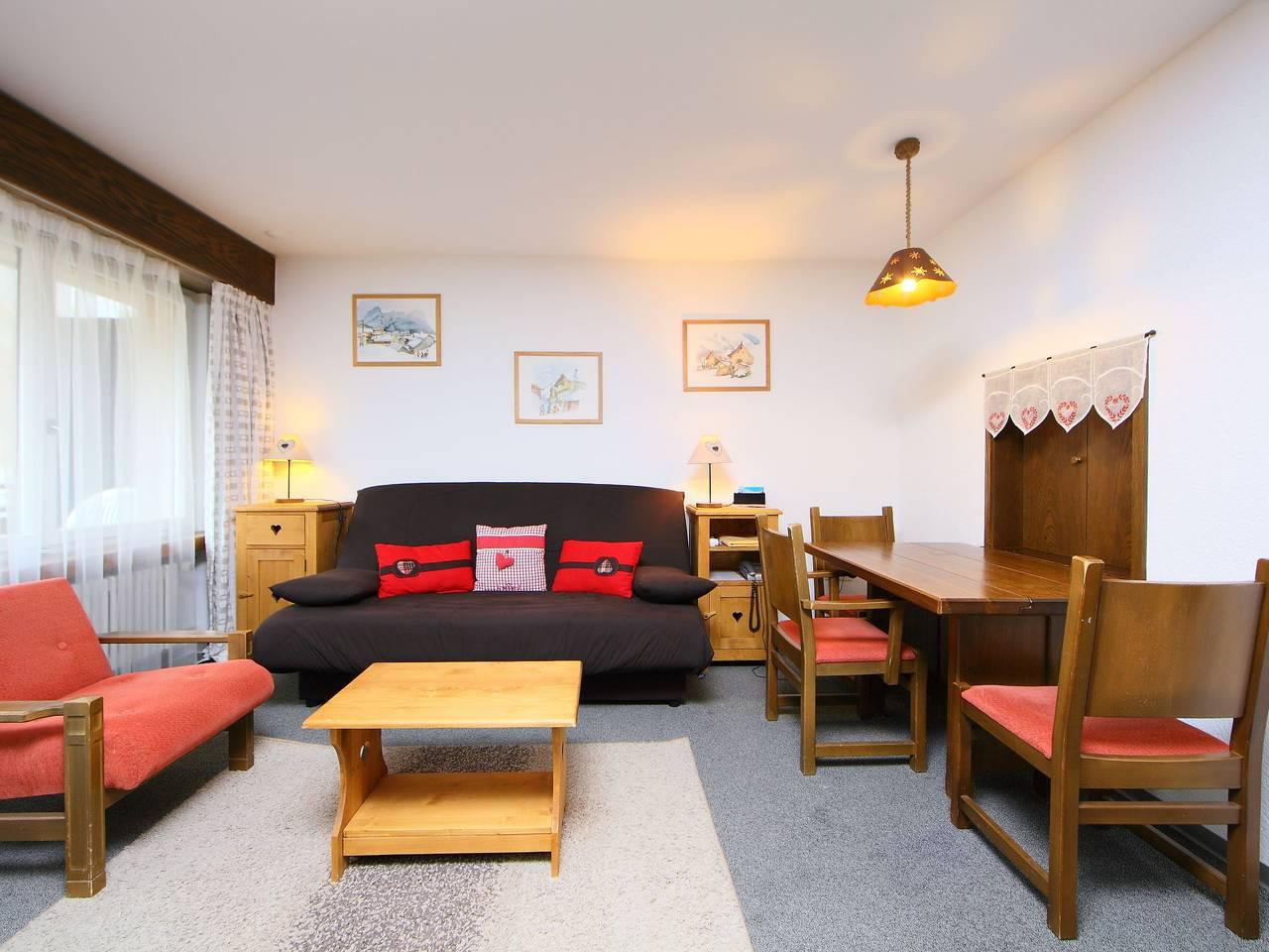 Vakantieappartement met 1 slaapkamer en balkon in Leukerbad, Wallis, Zwitserland voor 2 personen foto 3