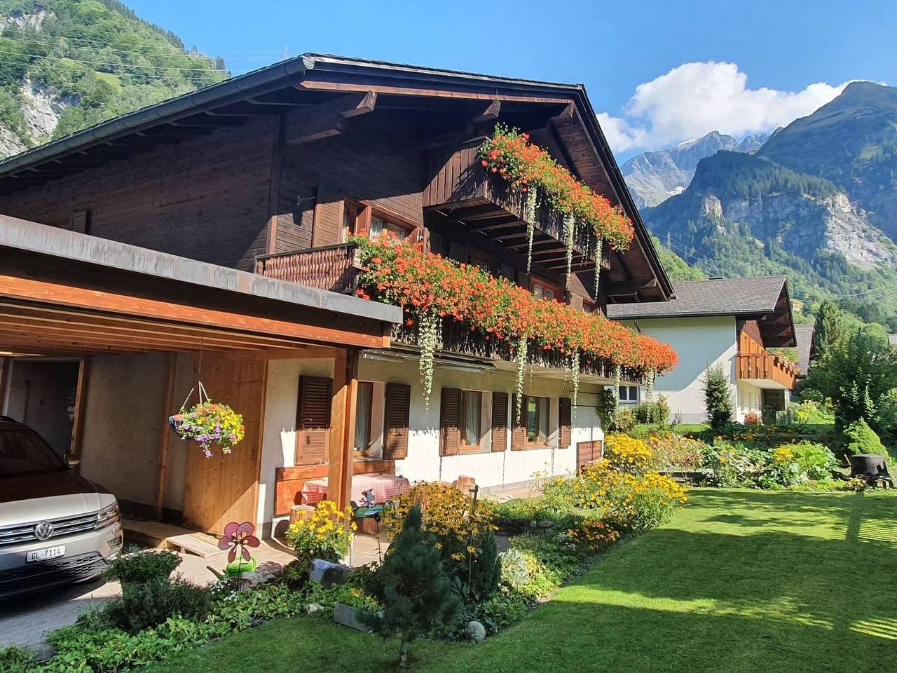Vakantieappartement in Glarus Süd, Zwitserland voor 7 personen