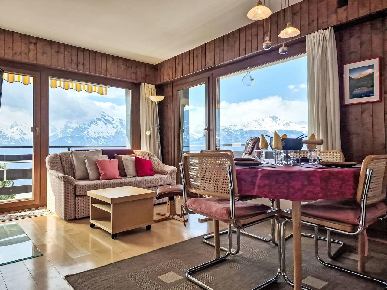 Vakantieappartement in 4 Vallées, Zwitserland voor 4 personen