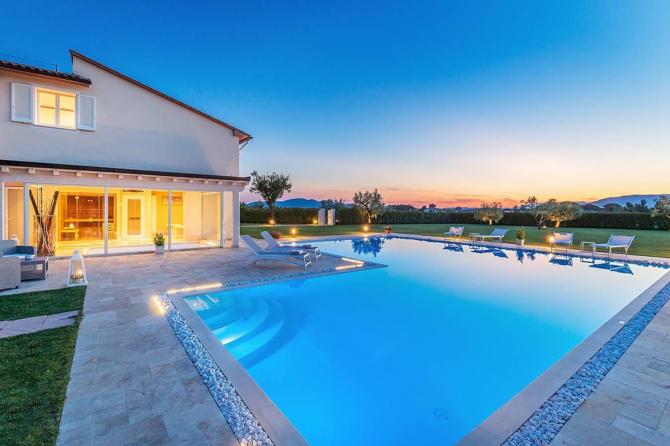 Villa Le Terme met zwembad, whirlpool, tuin, terras in Monsummano Terme, Provincie Pistoia, Italië voor 13 personen foto 20