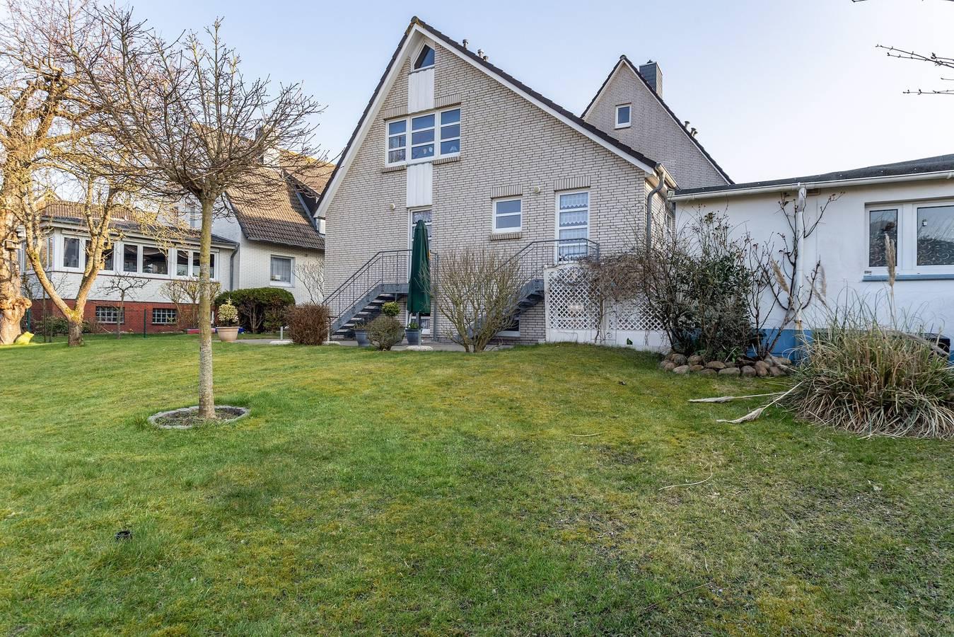 Appartement 'Nordhaus 1' dichtbij het strand met gedeelde tuin & Wi-Fi in Duhnen, Cuxhaven, Duitsland voor 2 personen foto 23