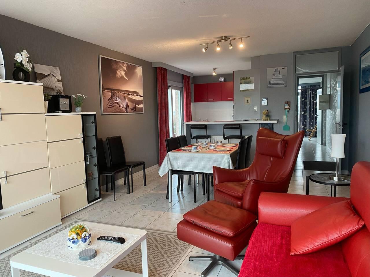 Vakantieappartement met 1 slaapkamer en balkon in Bredene, Belgische Kust, België voor 4 personen foto 23