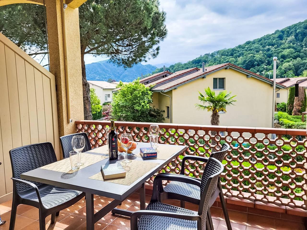 Vakantieappartement in Caslano, Zwitserland voor 4 personen foto 2