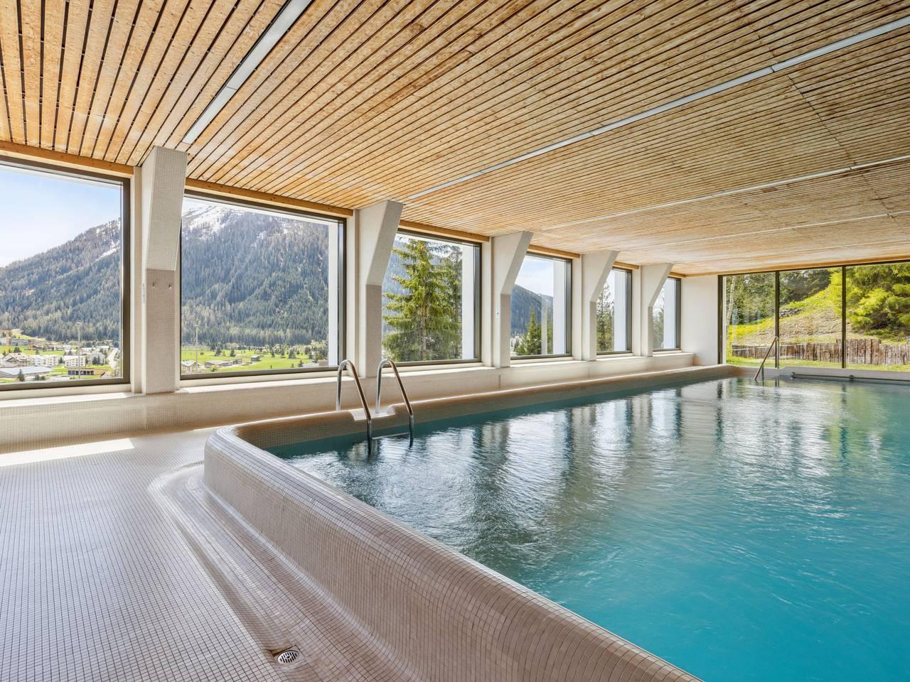 Vakantieappartement met sauna en binnenzwembad in Flüelapass, Davos, Zwitserland voor 4 personen foto 21