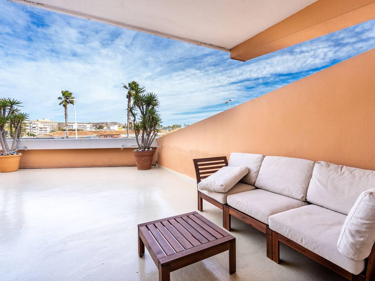 Vakantieappartement met zeezicht en airconditioning in Playa del Arenal, Jávea, Spanje voor 6 personen foto 19