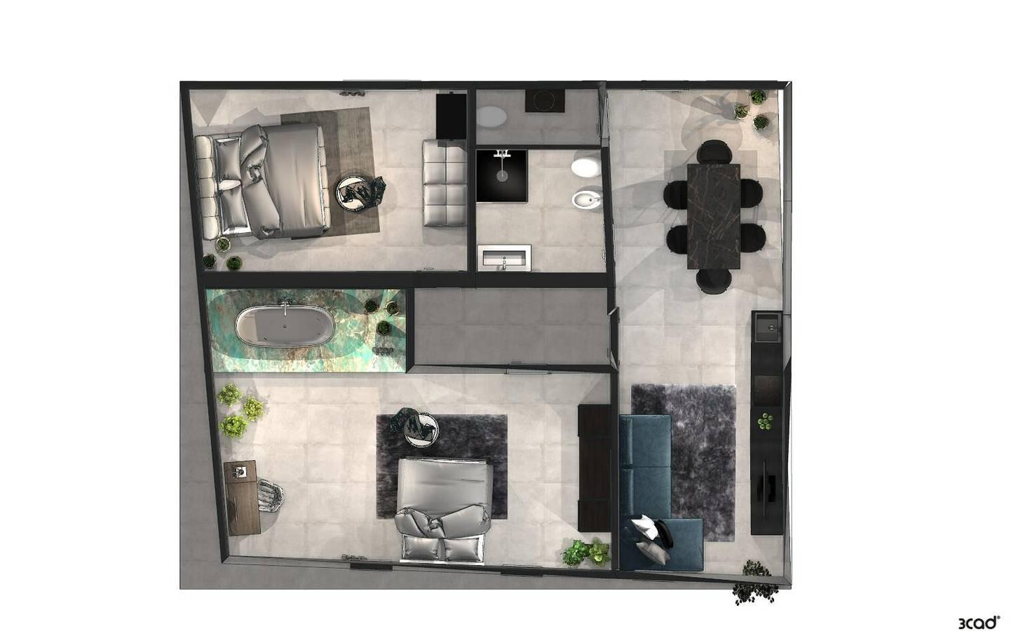 Appartement 'App 302 Palazzo Cavour' met uitzicht op de bergen in Centro-Piani-Rencio, Bozen, Italië voor 6 personen foto 23