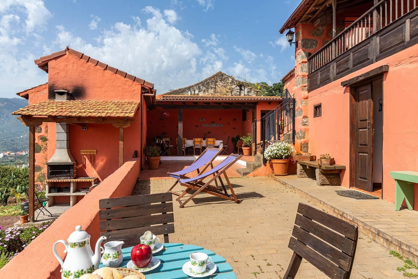 Casa Rural La Caldera met bergzicht, zwembad, tuin en wifi in Espartero, Teror, Spanje voor 8 personen foto 25