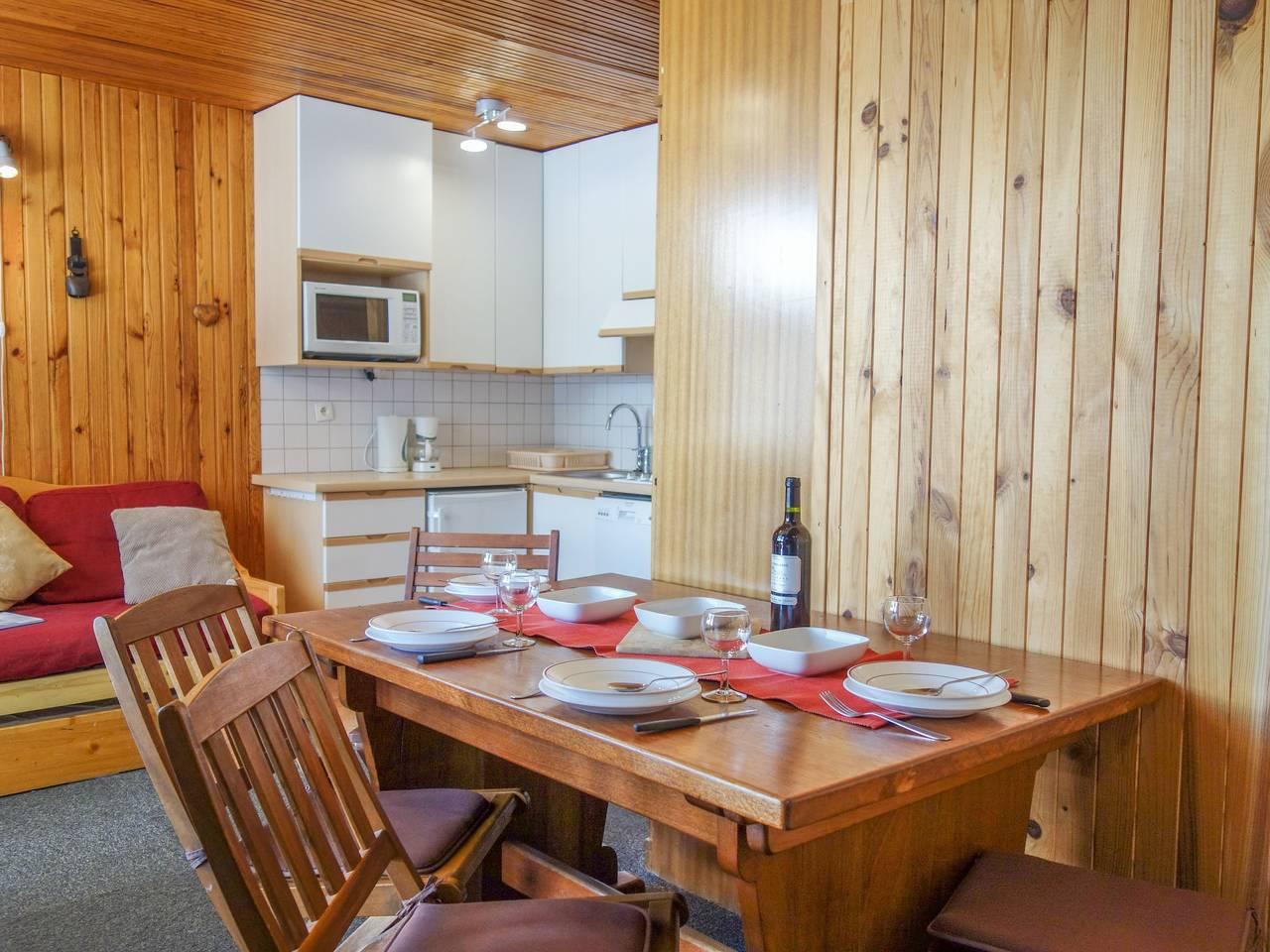 Le 2100 A et B (Lavachet) in Tignes, Massif de la Vanoise, Frankrijk voor 4 personen