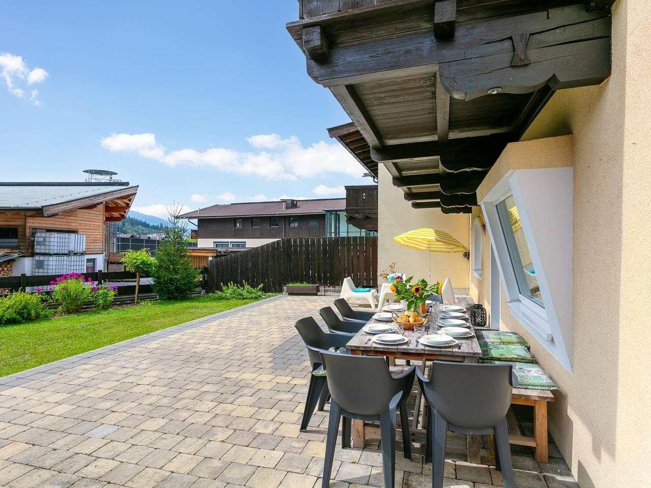 Ruime woning met tuin en terras op het zuiden in Brixen im Thale, Kaisergebirge, Oostenrijk voor 8 personen foto 25