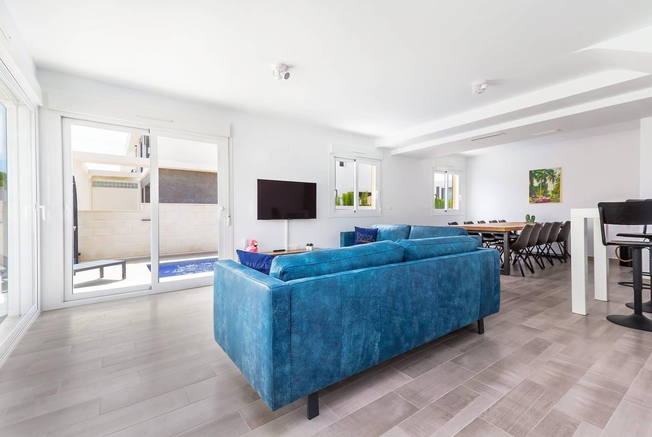 Casa Bos Flamingo Pool met Jacuzzi in Santa Pola, Costa Blanca, Spanje voor 14 personen foto 25