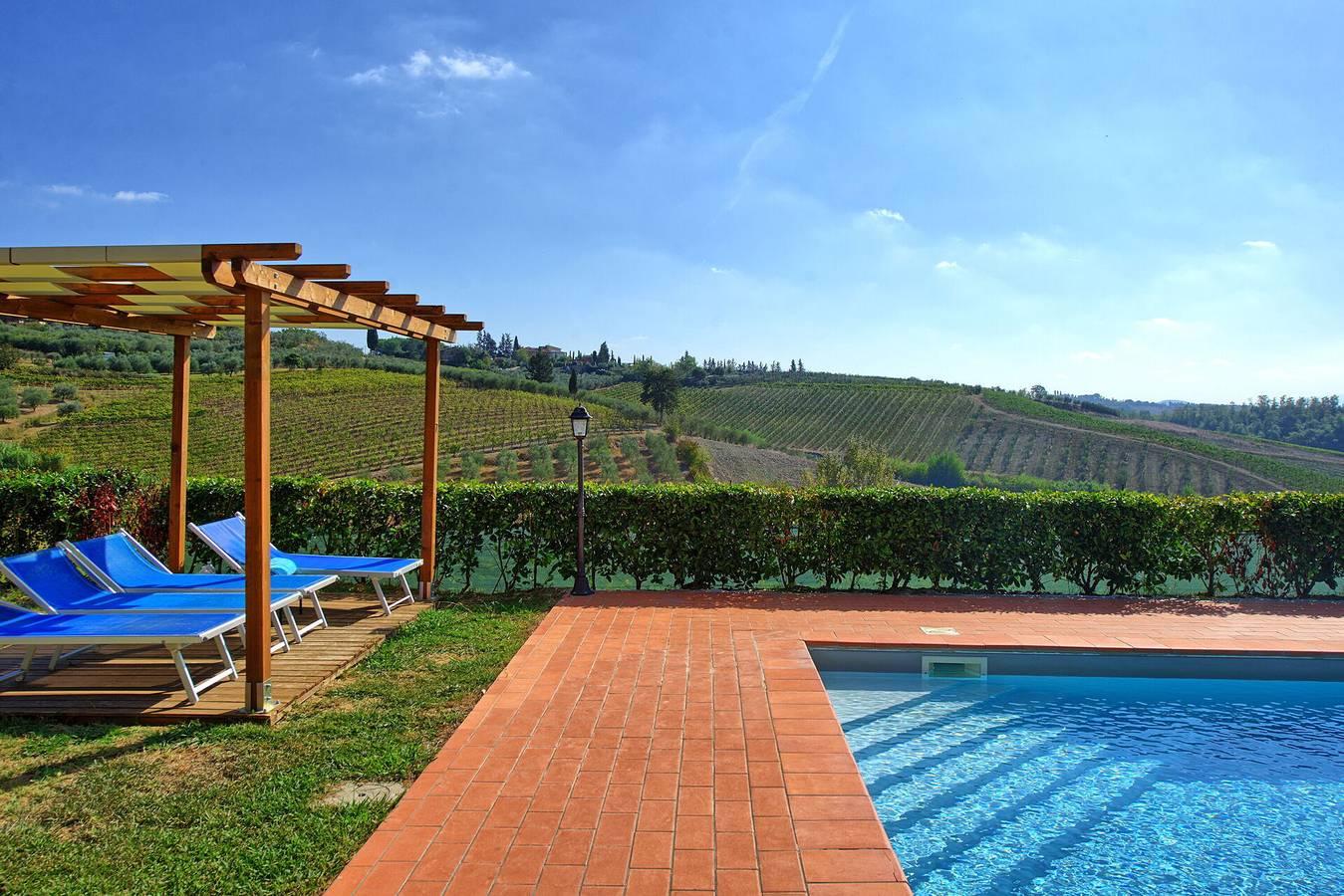 Casa Rossa - Casa Rossa 3 in Gorgognano, Certaldo, Italië voor 4 personen foto 21