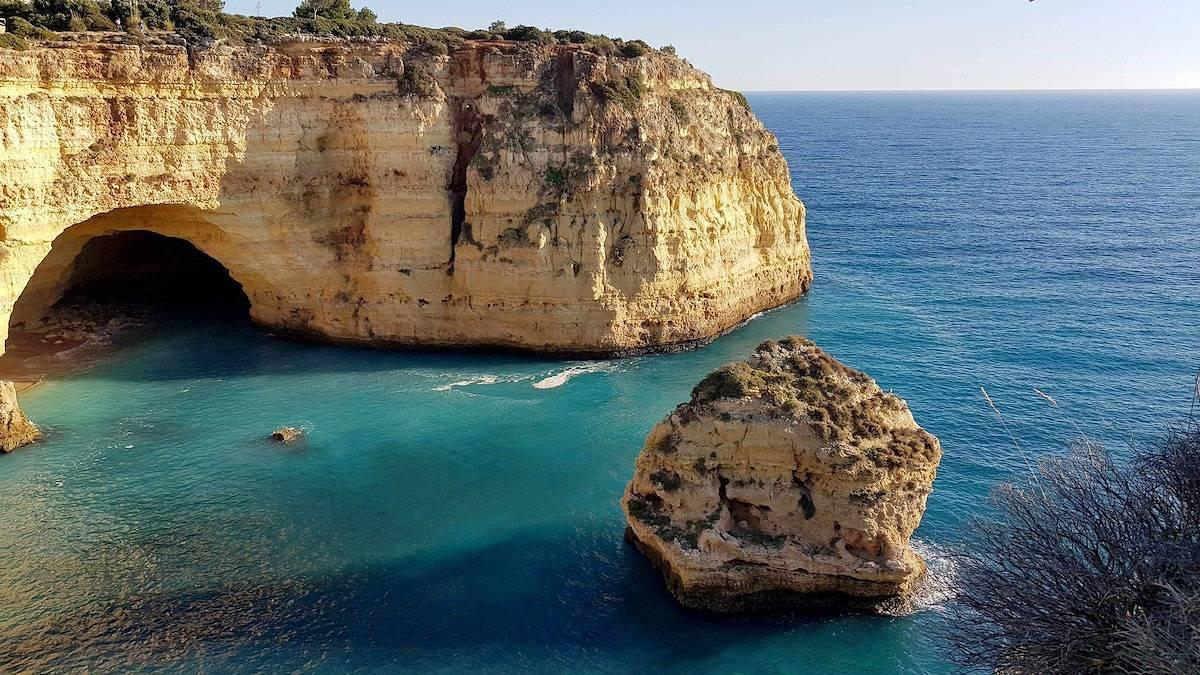 Vakantieappartement met zeezicht en zwembad en 80 m², 1 slaapkamer en terras in Albufeira, Portugal voor 4 personen foto 22