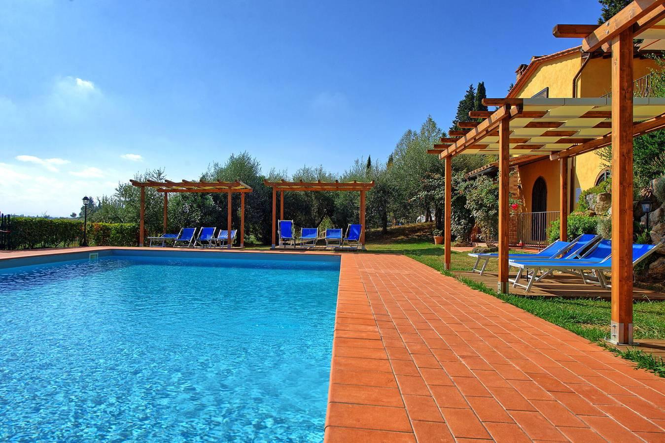 Casa Rossa - Casa Rossa 3 in Gorgognano, Certaldo, Italië voor 4 personen foto 22