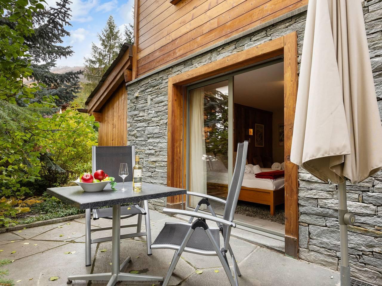 Vakantieappartement met sauna en 1 slaapkamer en terras in Zermatt, Walliser Alpen, Zwitserland voor 2 personen foto 19