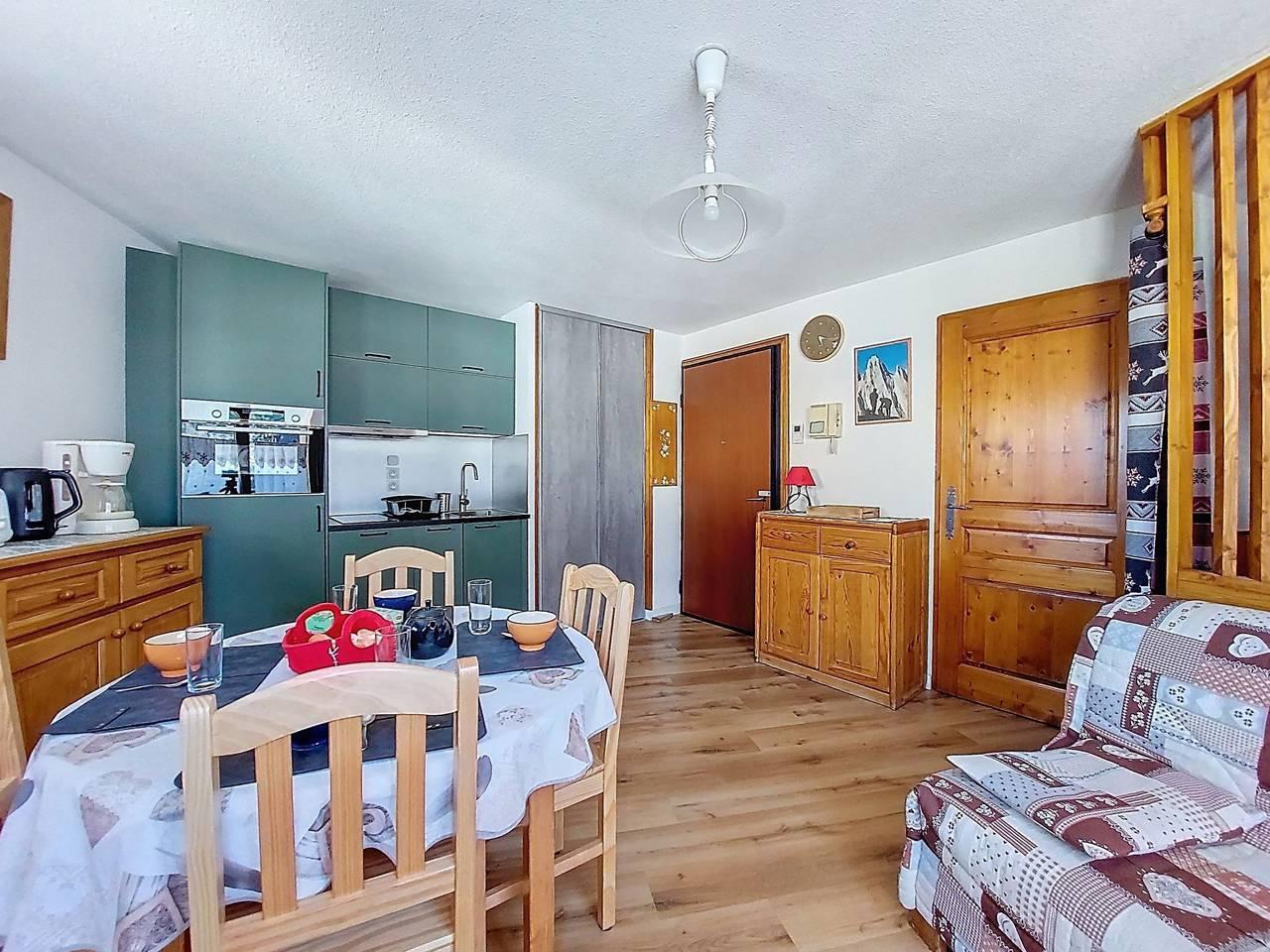 L'Espace Montagne met 1 slaapkamer en balkon in Brevent-Flegere, Chamonix, Frankrijk voor 4 personen foto 12