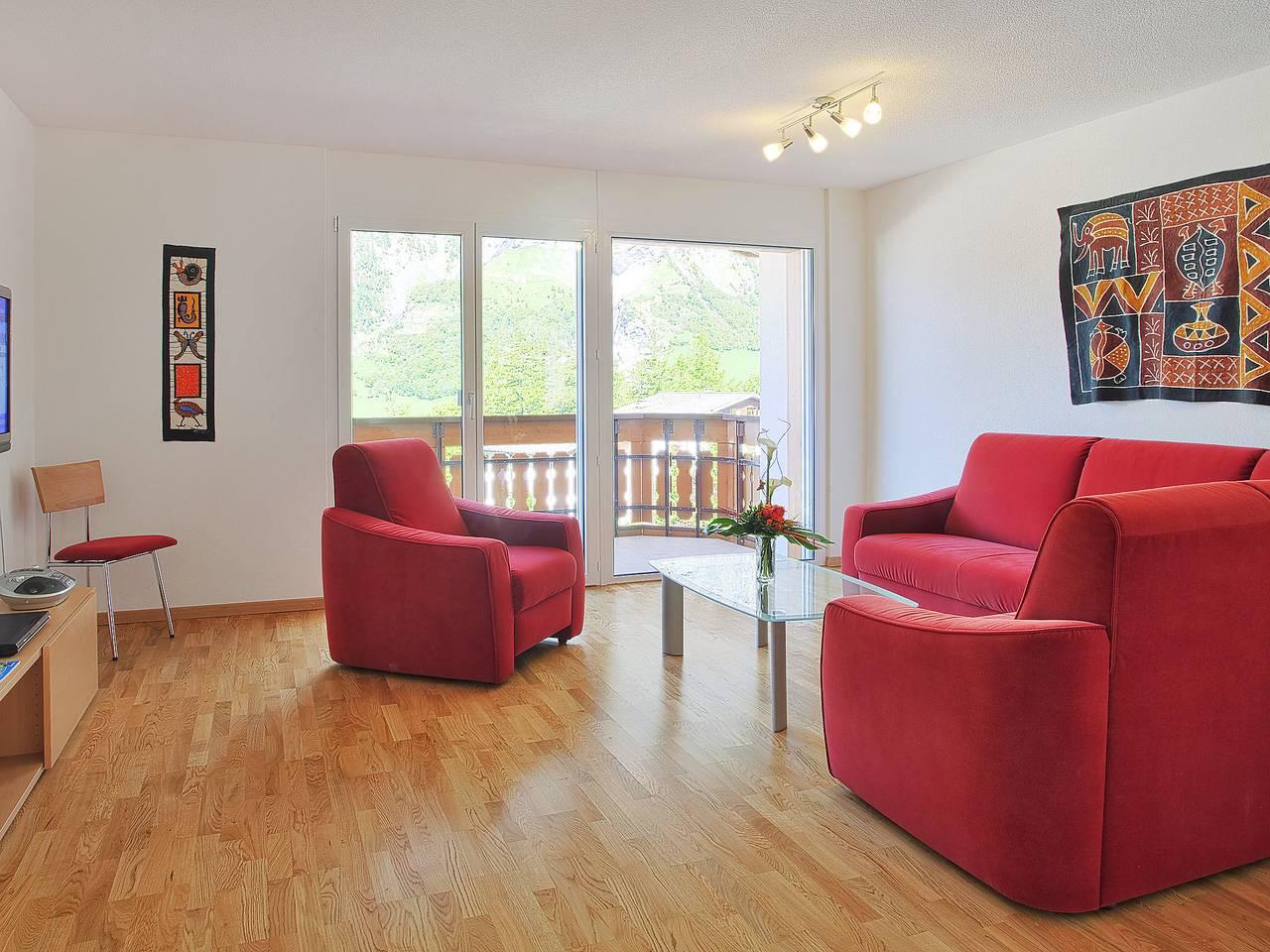 Vakantieappartement met jacuzzi en hottub in Leukerbad, Wallis, Zwitserland voor 4 personen foto 4