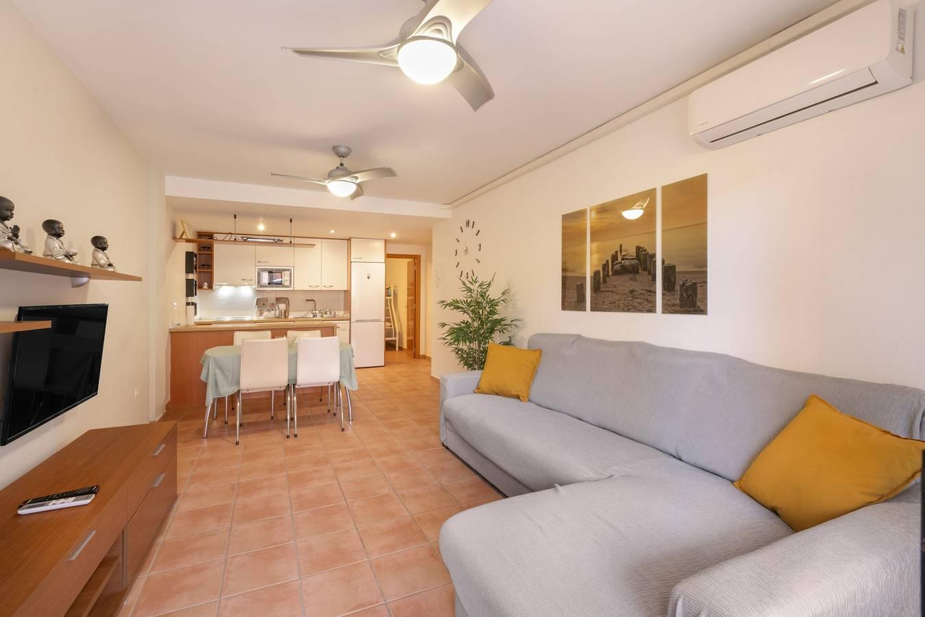 Appartement 'Paradise Beach Bay' met gedeeld zwembad, wifi in Playa Paraíso, Adeje, Spanje voor 4 personen foto 20