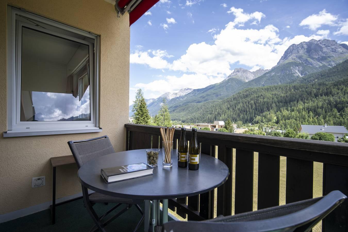 Vakantieappartement met sauna en binnenzwembad in Scuol, Lower Engadine, Zwitserland voor 3 personen foto 22