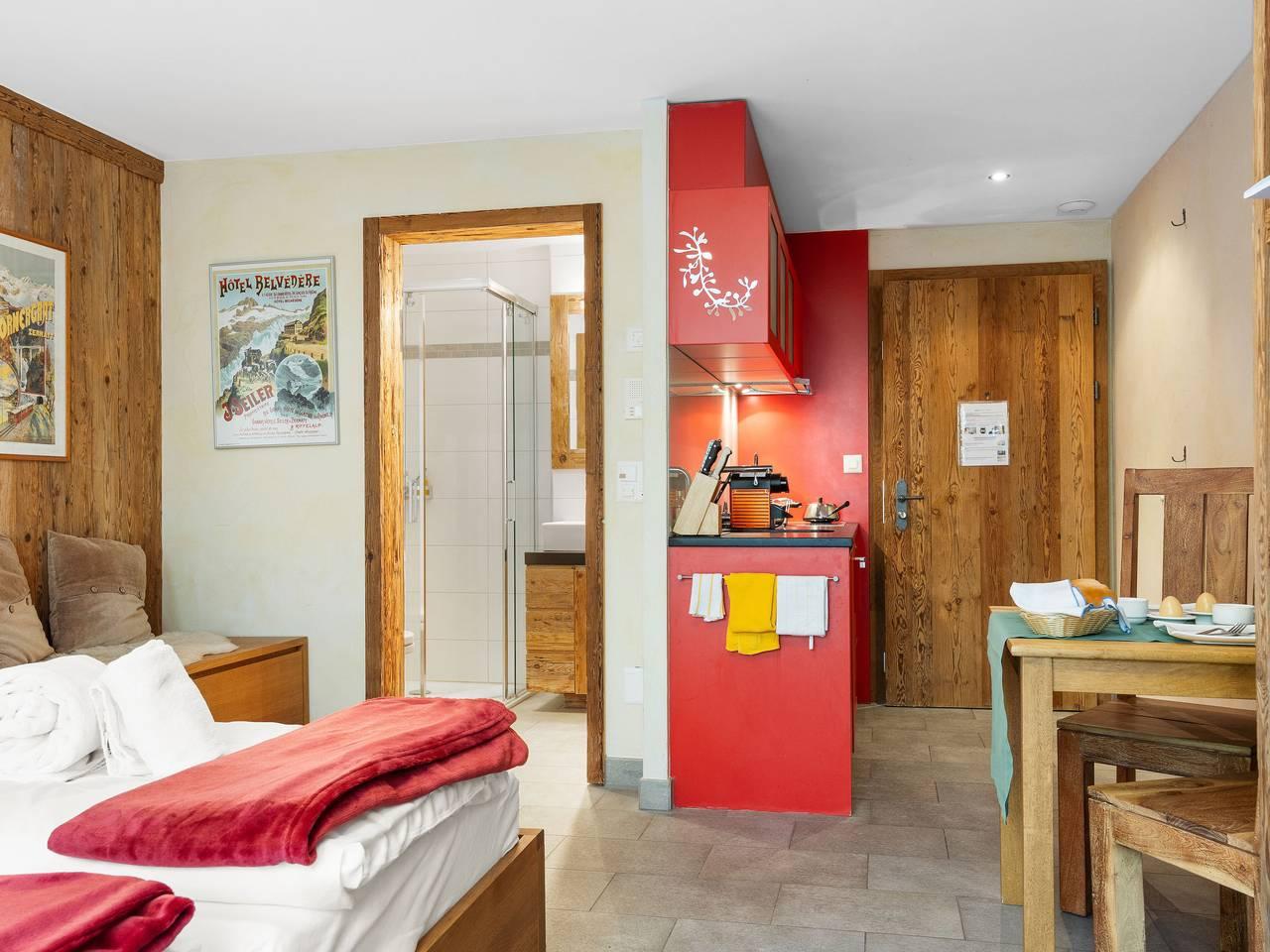 Vakantieappartement met sauna en 1 slaapkamer en terras in Zermatt, Walliser Alpen, Zwitserland voor 2 personen foto 13