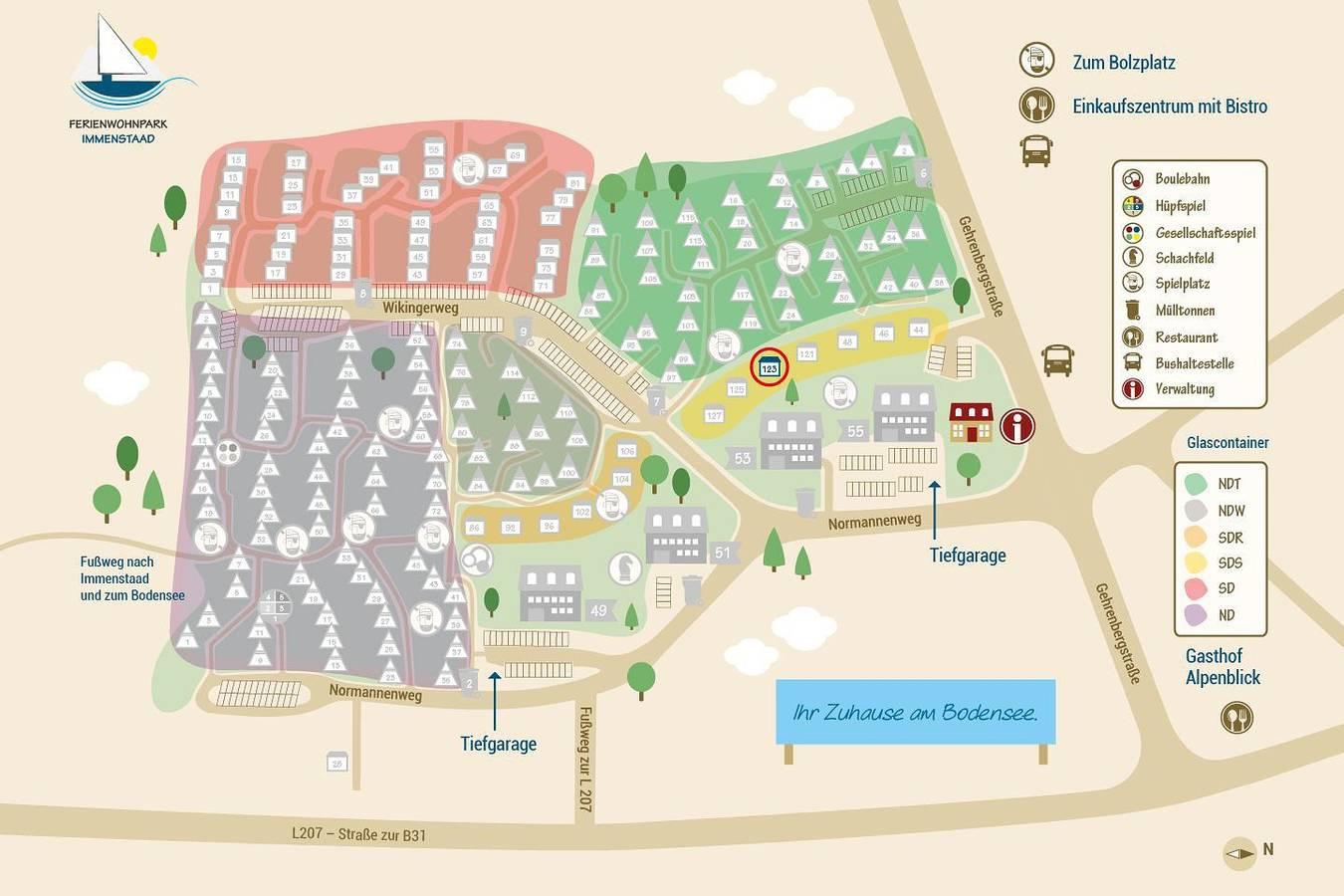 Vakantiehuis met terras en 2 slaapkamers in Immenstaad am Bodensee, Duitsland voor 5 personen foto 20