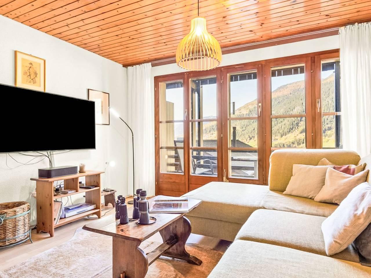 Vakantieappartement met speeltuin en 1 slaapkamer en balkon in Ernen, Aletsch Arena, Zwitserland voor 2 personen foto 10