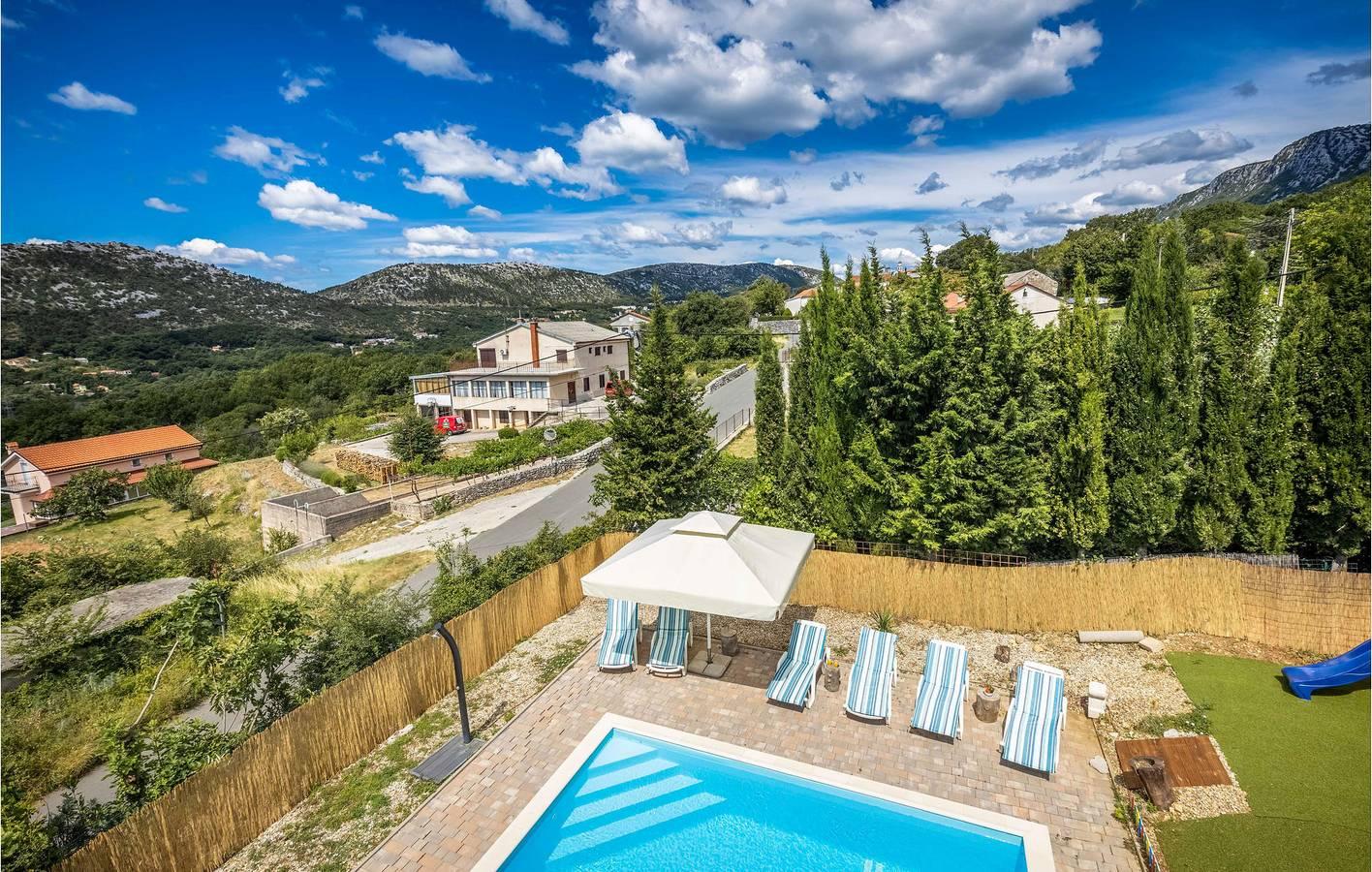 Charmant appartement met zwembad, vlak bij de kust in Bribir, Primorje-Gorski Kotar, Kroatië voor 8 personen foto 19