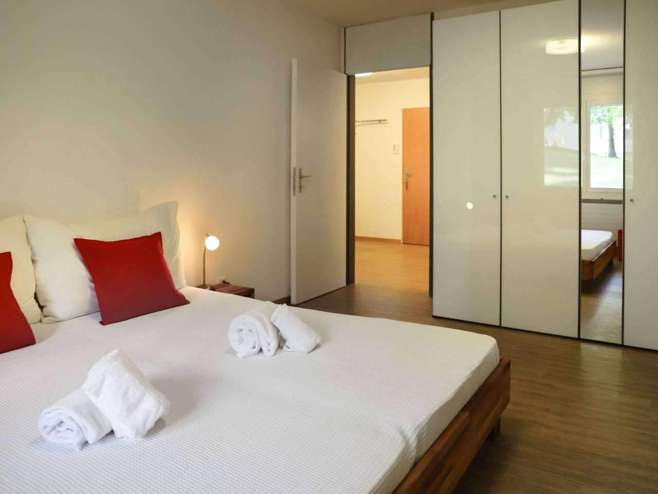 Allod Park Haus C met 1 slaapkamer en binnenzwembad in Davos Platz 1, Davos, Zwitserland voor 5 personen foto 3