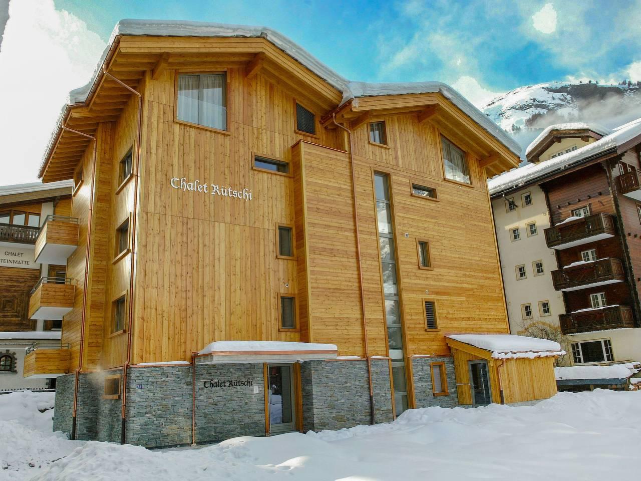 Vakantieappartement met sauna en 1 slaapkamer en terras in Zermatt, Walliser Alpen, Zwitserland voor 2 personen foto 22