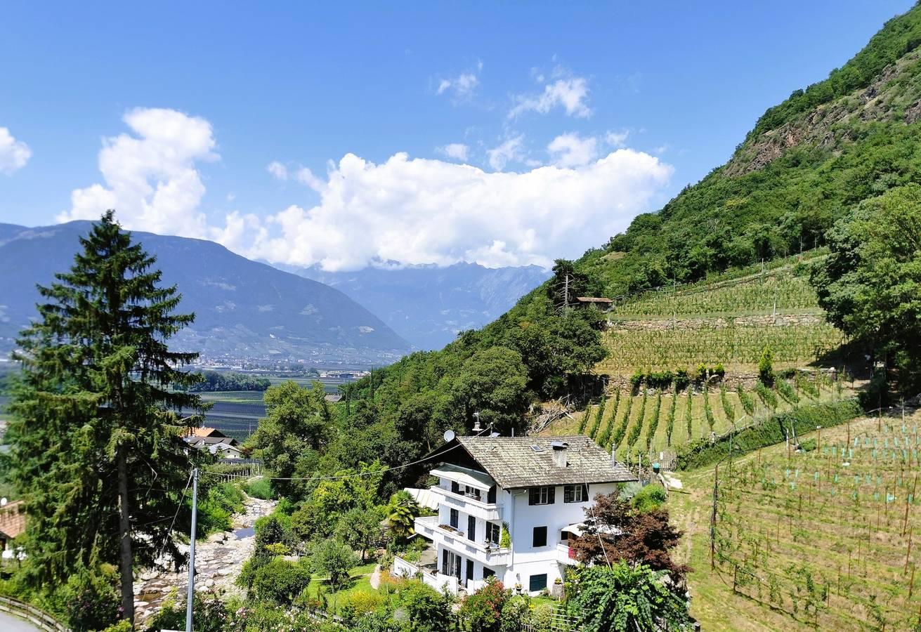 Appartement "Videre Penthouse Lodge" met Uitzicht op de Bergen in Gargazon, Sarntaler Alpen, Italië voor 4 personen foto 19