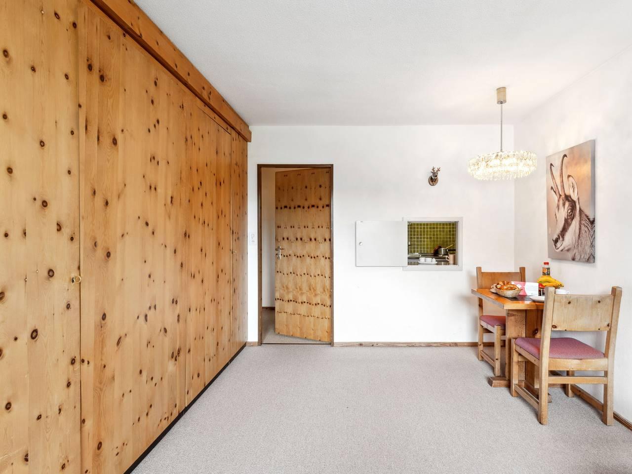Vakantieappartement met sauna en binnenzwembad in Flüelapass, Davos, Zwitserland voor 2 personen foto 10