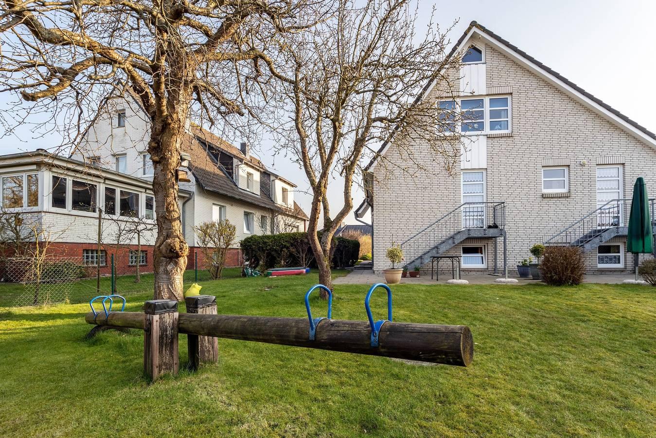 Appartement 'Nordhaus 1' dichtbij het strand met gedeelde tuin & Wi-Fi in Duhnen, Cuxhaven, Duitsland voor 2 personen foto 21