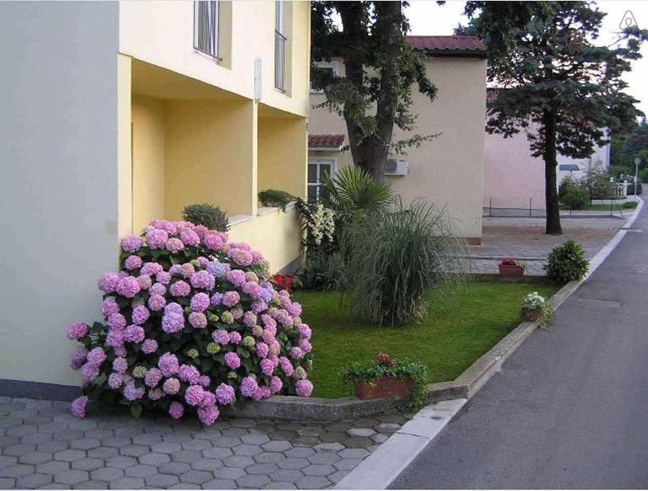 Vakantiewoning met airco en 45 m², 1 slaapkamer en sauna in Njivice, Krk, Kroatië voor 4 personen foto 22