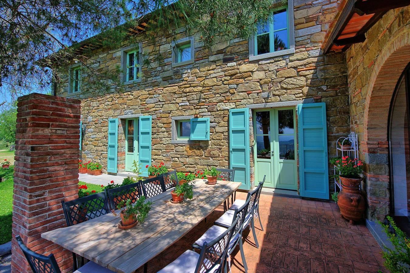 Villa Noceta in Castiglion Fiorentino, Provincie Arezzo, Italië voor 10 personen foto 21