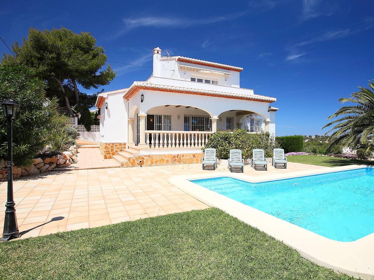 Vakantiehuis met privézwembad en zeezicht in Granadella, Jávea, Spanje voor 6 personen foto 15